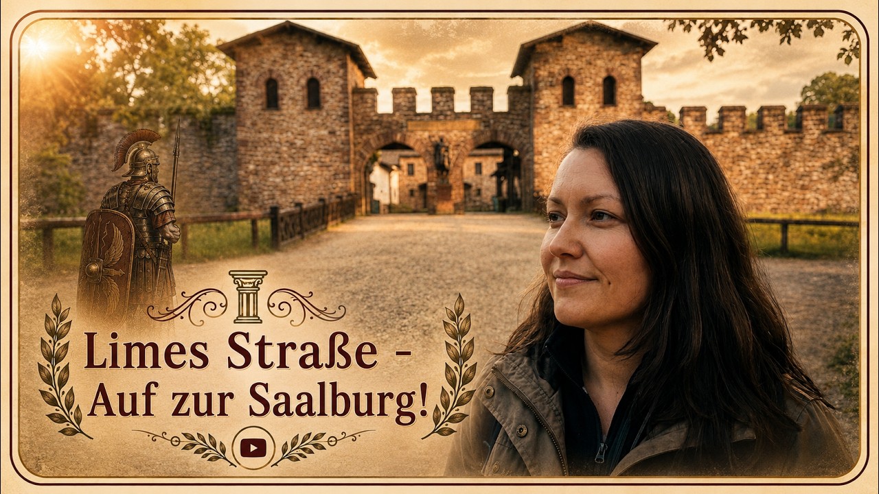 😀 Deutsche Limes - Straße 🤩 Idstein nach Butzbach ✨️ Auf den Spuren der Römer