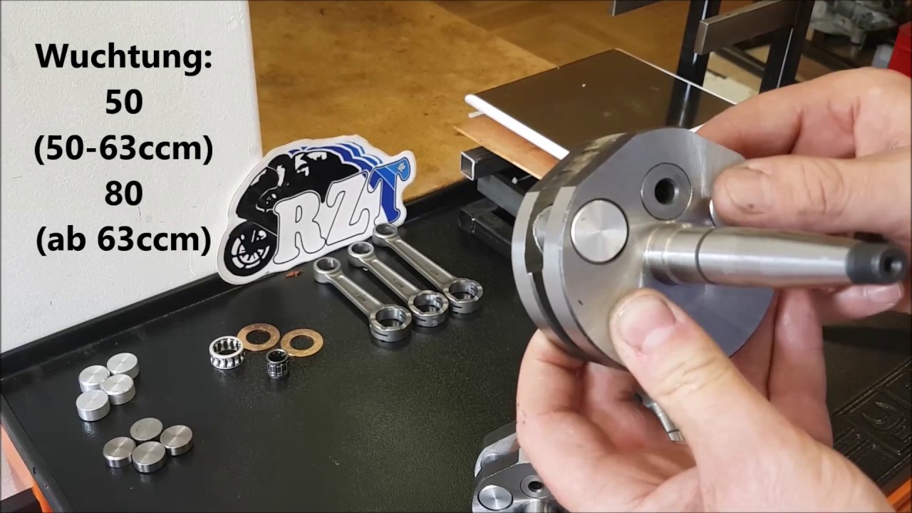 RZT Rennkurbelwellen S50 Vorstellung
