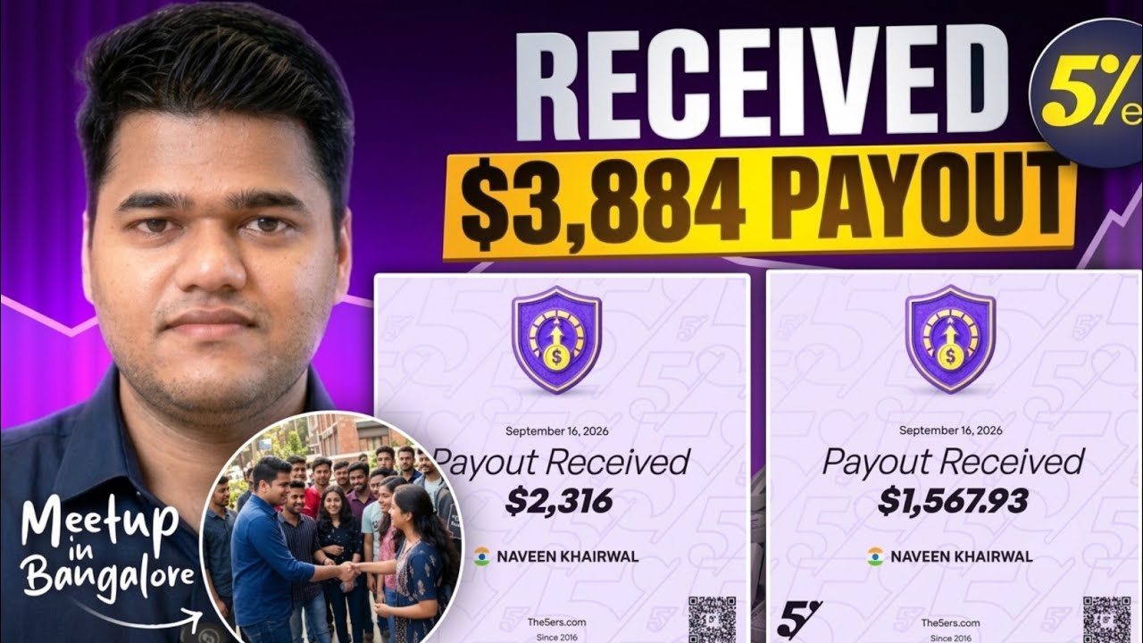 I Made $3,800 From TWO $200k Funded Accounts! (Rise Payout Proof)