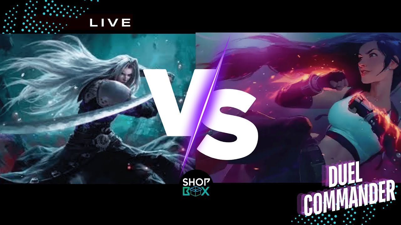 🔥⚔️ Duel Commander – Punhos de Midgar vs o SOLDIER Lendário: Tifa Lockhart vs Sep