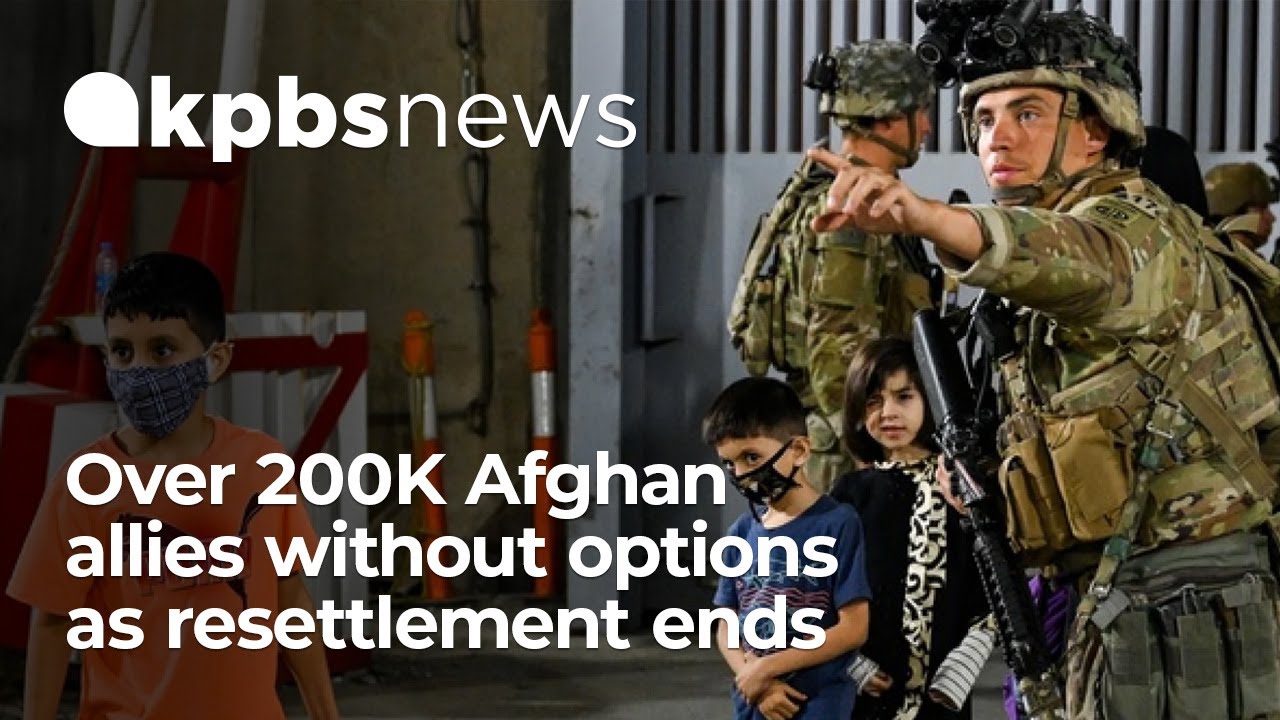 More than 200,000 Afghan allies without options as resettlement ends