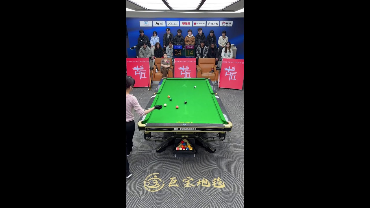 🔴 LIVE：🔥沉浸式看球！美女台球实时对决 🔥Live Fancy Billiards: Watch This Beauty Master the Table