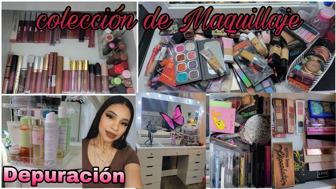 DEPURACIÓN EXTREMA DE MAQUILLAJE TODA MI COLECCIÓN MUCHO CADUCADO Y MUCHO QUE NO UTILIZO 🙈🙊