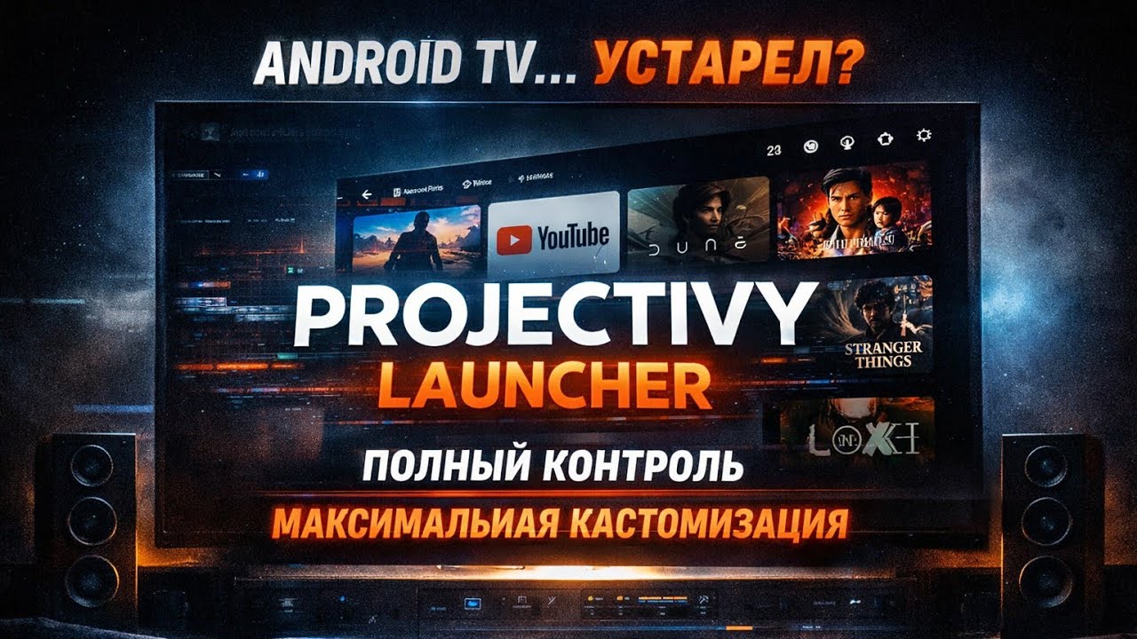 PROJECTIVY launcher, полная настройка.