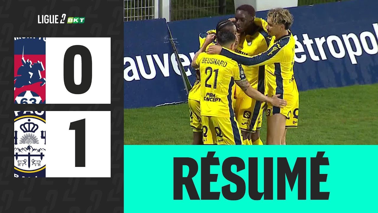CLERMONT FOOT 63 - PAU FC (0-1) - 27ème journée - Ligue 2 BKT 25/26