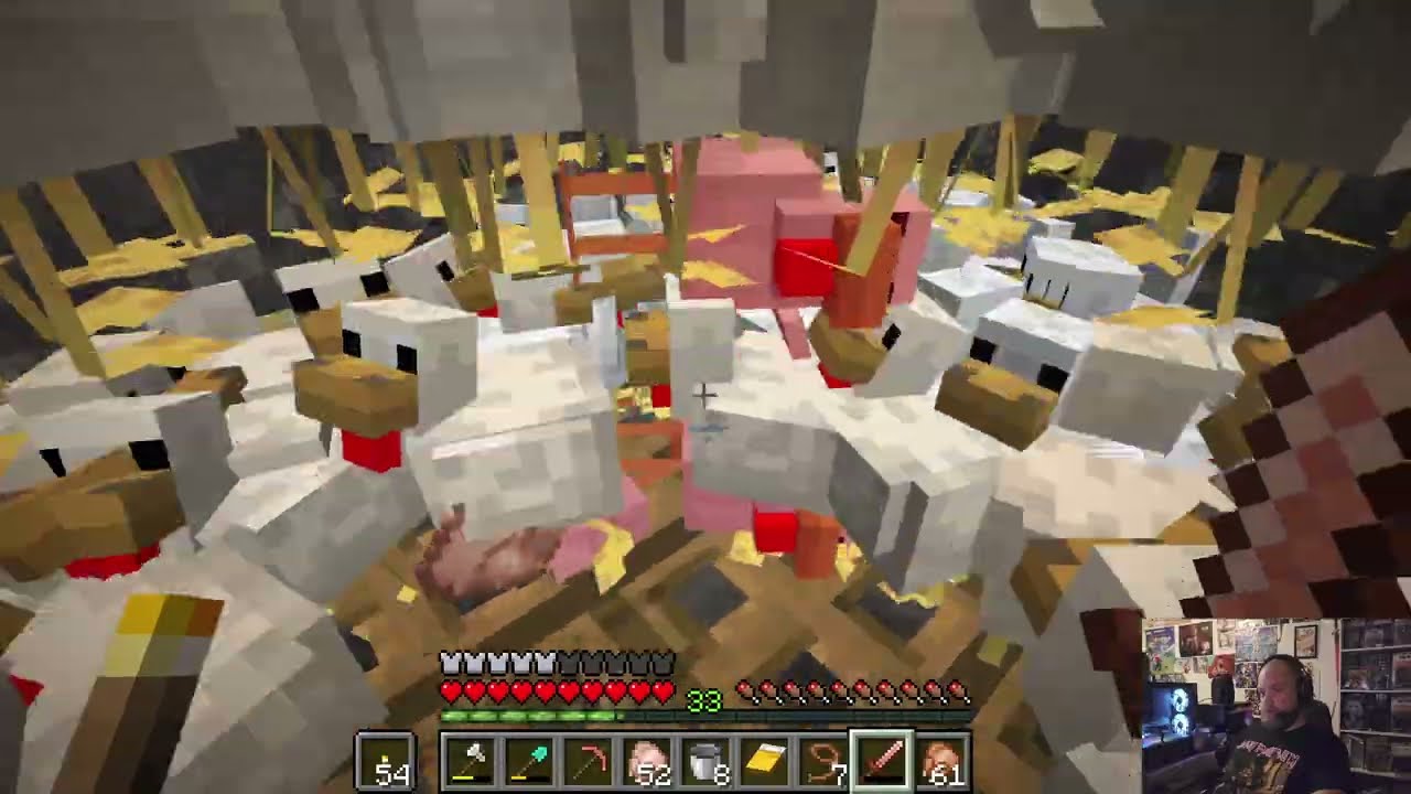 [Minecraft 100%] Épisode 15 - On organise l'écurie • 02 12 25