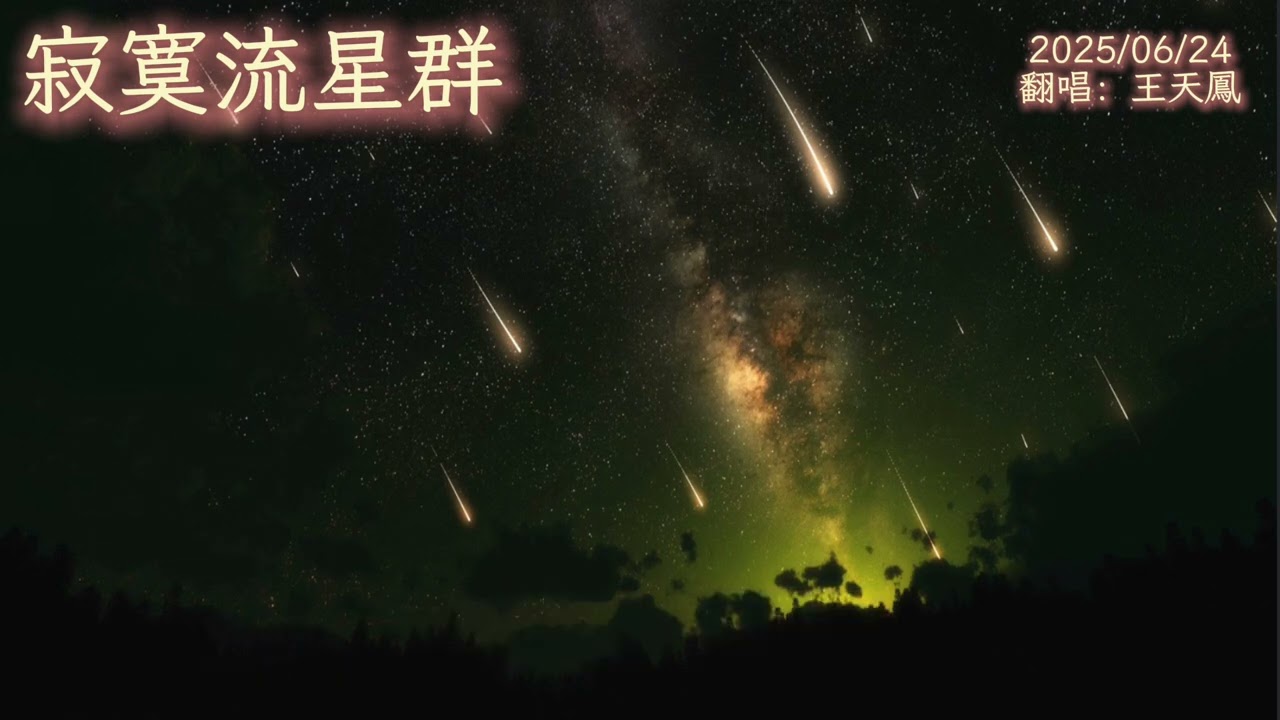 寂寞流星群（廣東話）-2025/06/24-翻唱:王天鳳
