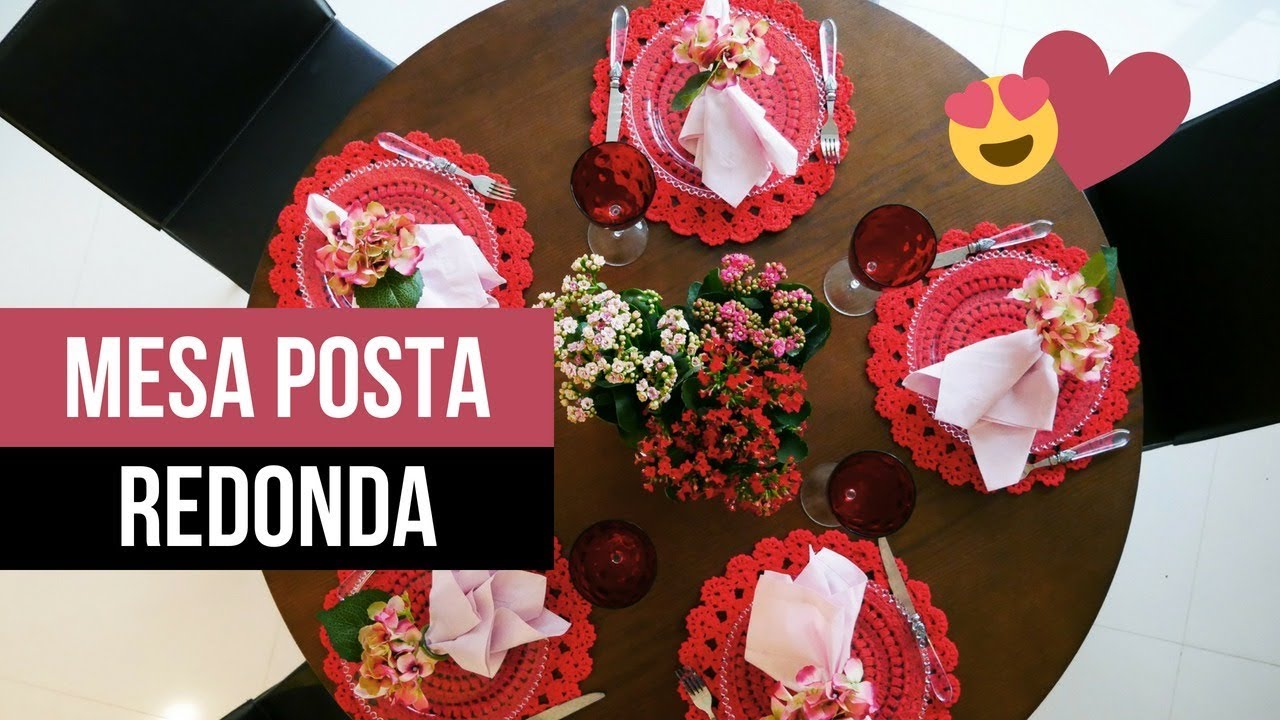 DICAS DE DECORAÇÃO - MESA REDONDA