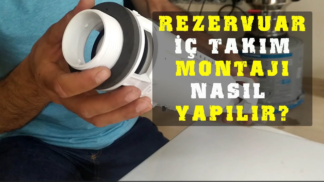 Rezervuar İç Takım Montajı Detaylı Anlatım | Şamandıra ve Boşaltma Grubu Nasıl Takılır?
