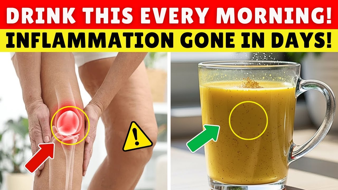 After 70: This Morning Drink Kills Inflammation & Pain | Senior Health Tips