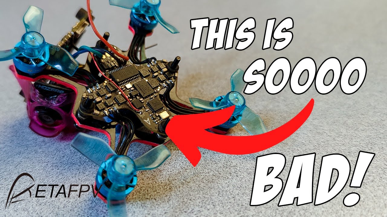 The BetaFPV 1S F4 ELRS AIO has to be the noisiest flight controller I have ever seen!