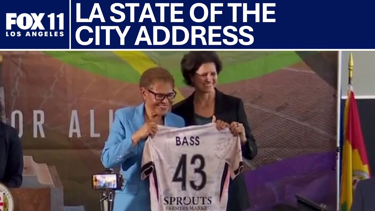 LA Mayor blasts ICE; Addresses wildfire recovery; Previews LA28, FIFA World Cup 26, Super Bowl LXI