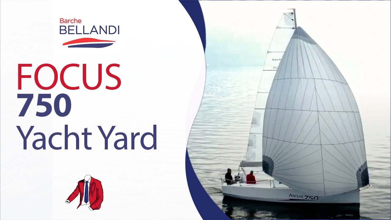 Barca a vela - Focus 750 Yacht Yard - Subito pronta per metterla in acqua! Barche Bellandi