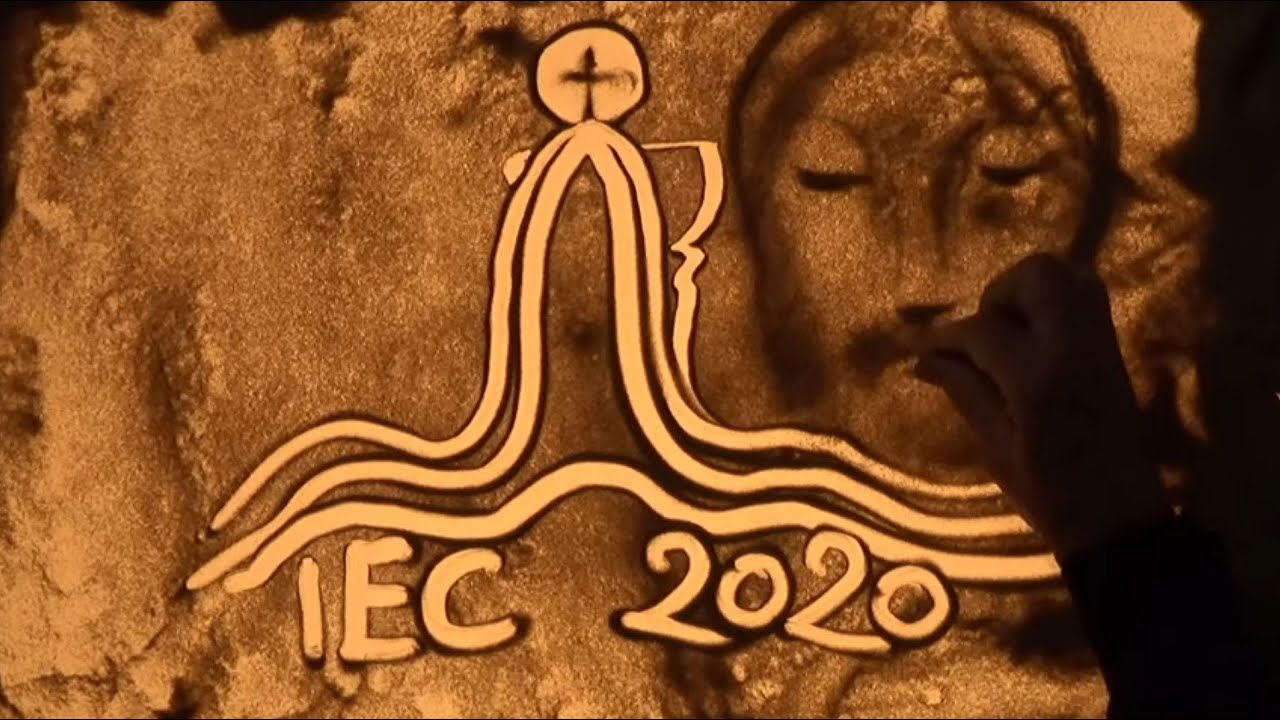Cakó Ferenc homok-animációs művész műsora az Eucharisztikus Kongresszuson - 2021.09.10. - NEK2021