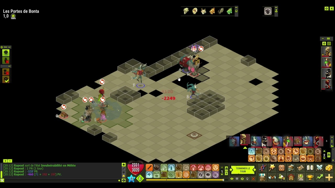 [Dofus] Eternel Conflit - Premier et Score 200 (Feca/Cra/Enu/Sram) [2.67]