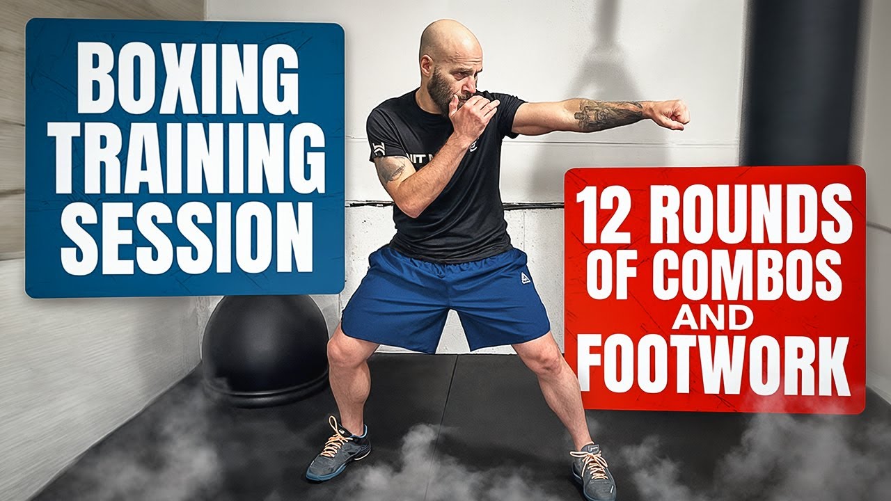 12 Round Boxing Training Session | Combos and Footwork