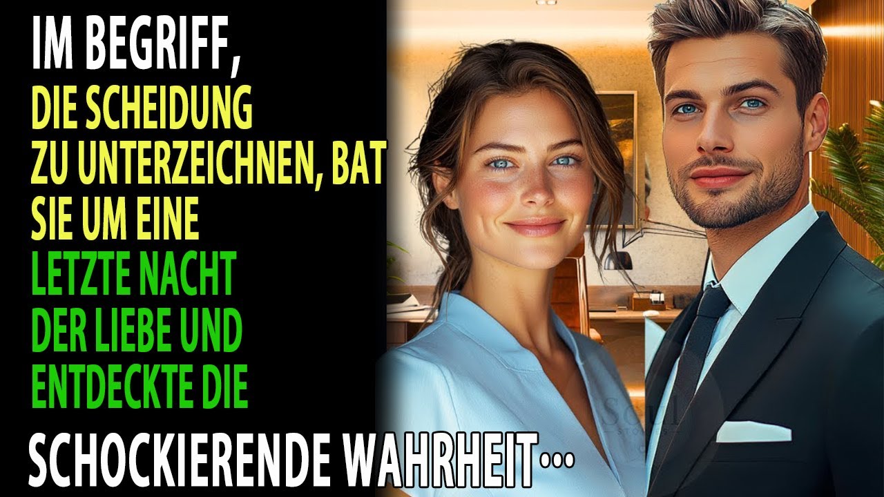 Kurz vor der Scheidung bat sie um eine letzte Nacht – und entdeckte die schockierende Wahrheit…