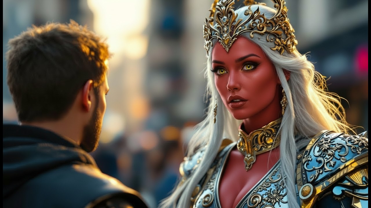 The Alien Queen Smelled My Scent and Froze — She Remembered the Person Who Saved Her Life