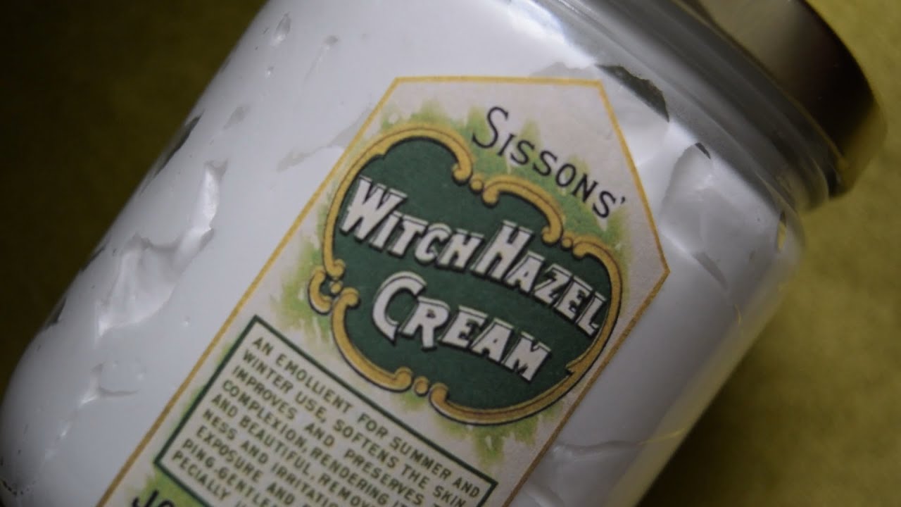 1922 Witch Hazel Vanishing Cream ~ Historical Skincare Recipe