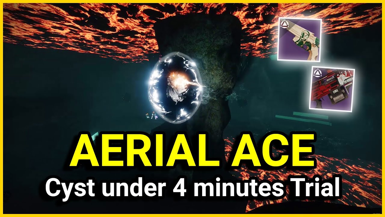 Cyst Aerial Ace Solo in under 4 minutes Time Trial Destiny 2