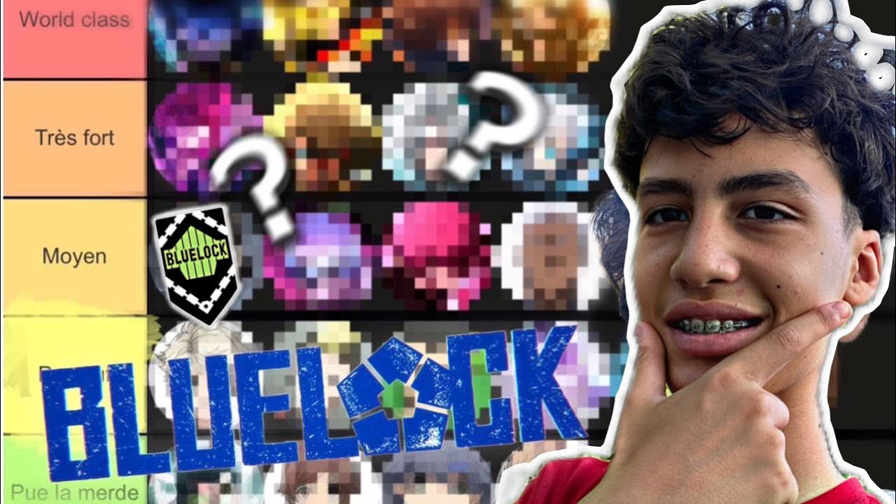 Tiers list blue lock!! ( venez débattre en commentaire !!?😂)