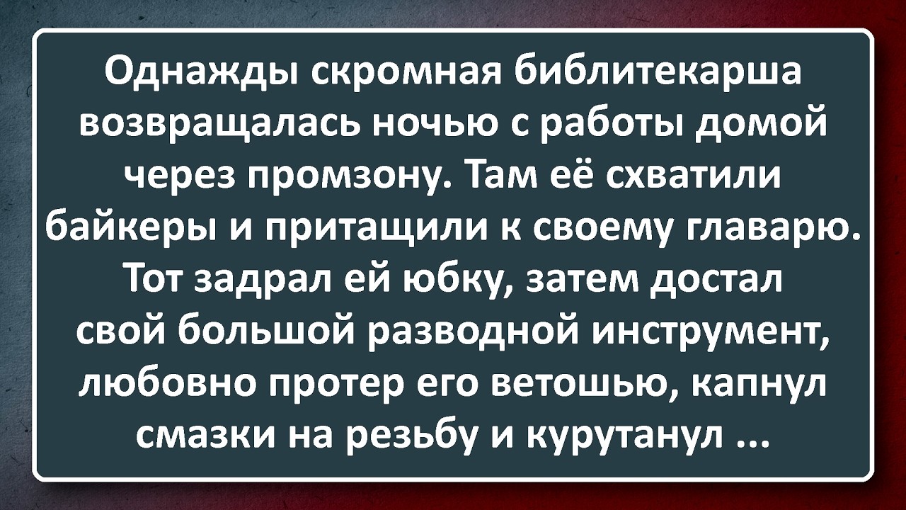 Молодая Библиотекарша и Бородатые Байкеры! Сборник Анекдотов Синего Предела №229