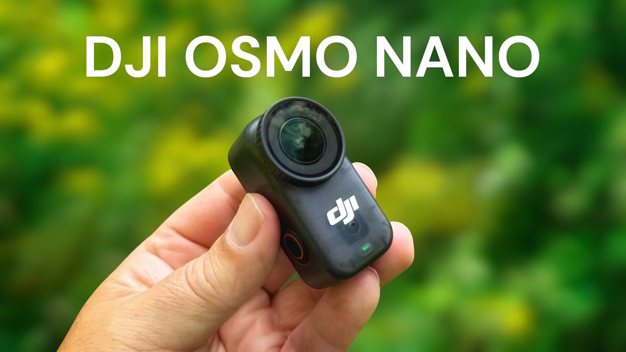 Обзор DJI Osmo Nano — компактной носимой экшн-камеры с возможностью съёмки от первого лица
