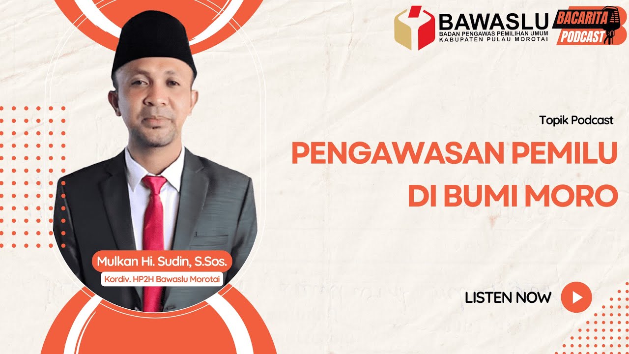 Pengawasan pemilihan umum di Bumi Moro, seperti apa sih? Yuk, simak!