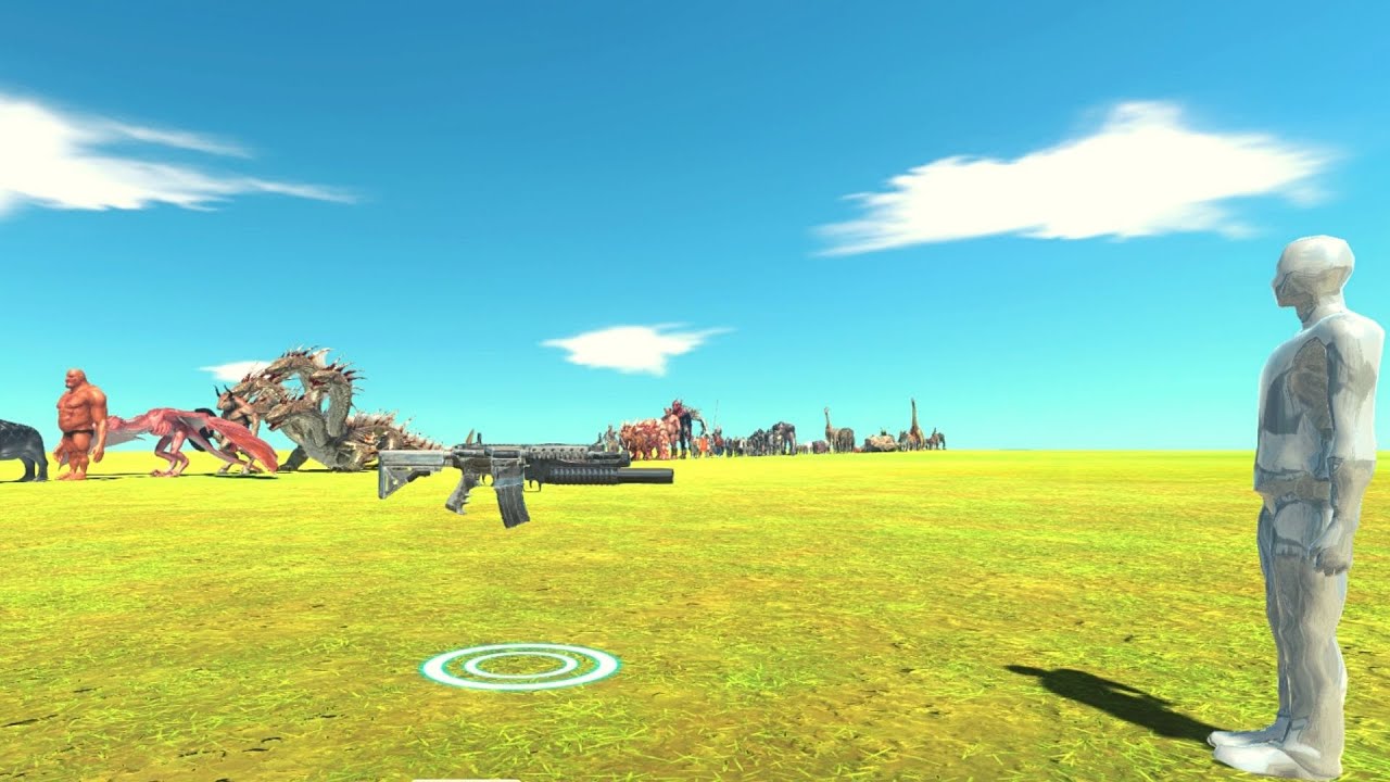 Death Run With Grenade Launcher ARBS |Animal Revolt Battle Simulator