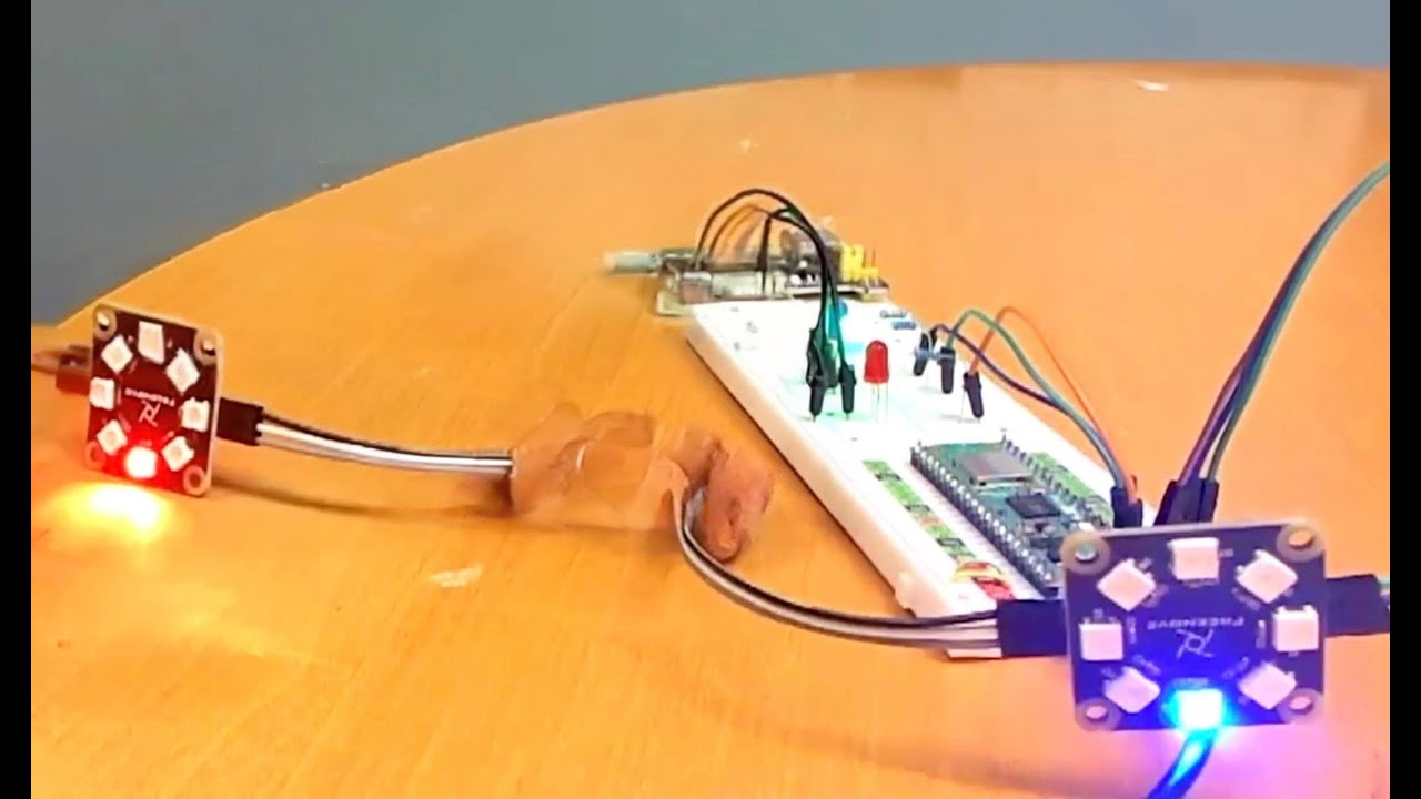 Raspberry Pi Pico Tutorial # 5 **🎡  Building a Custom Class - Make lights go round and round!**