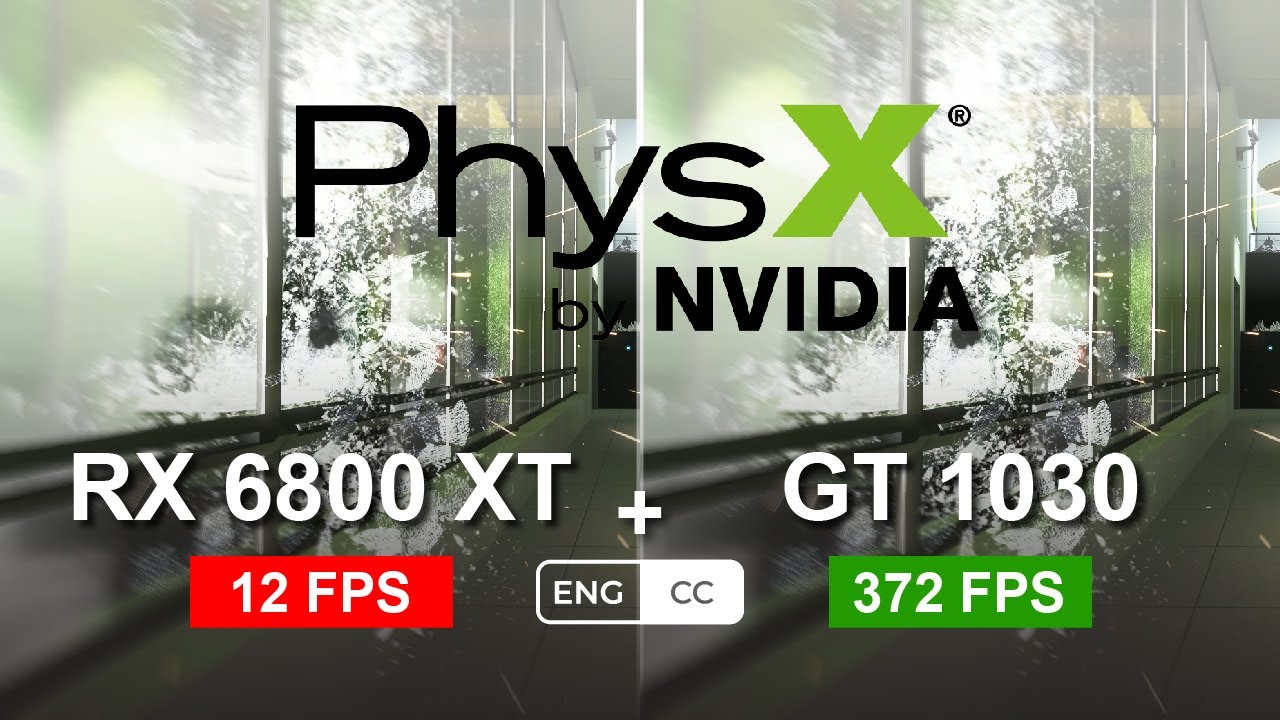 Combining AMD with Nvidia GT 1030 for PhysX