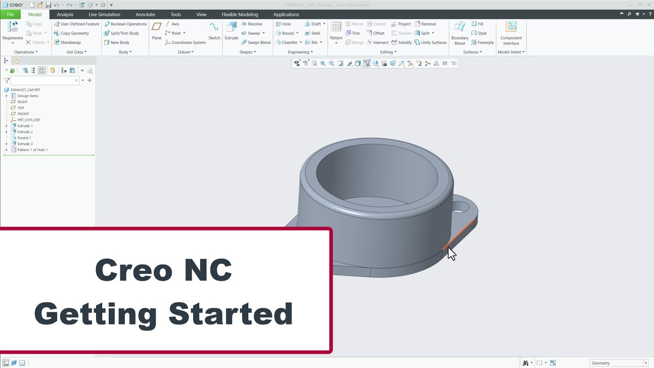 GS01 Getting Started with Creo NC