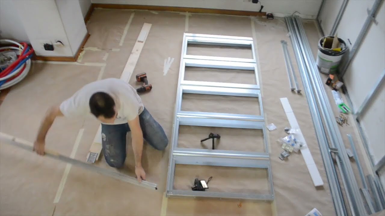 ✅ How to assemble and install a sliding door kit from Knauf 🔥 drywall