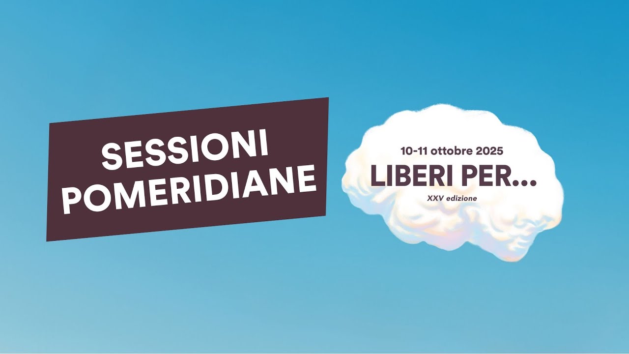 Le Giornate di Bertinoro 2025 | Sessione Pomeridiana