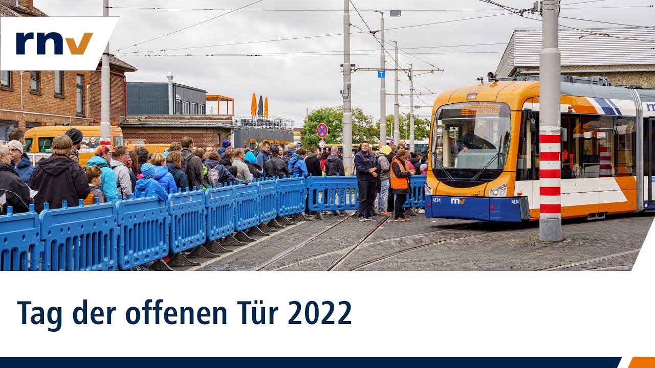 rnv Tag der offenen Tür 2022: Endlich wieder Straßenbahndiplom und noch vieles mehr