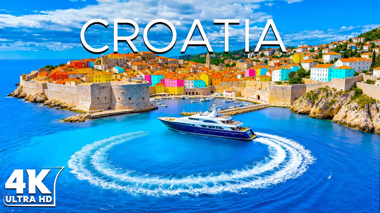 [4K] Croatia  -  Crystal Lagoons & Endless Summer Vibes | Deep House Chill