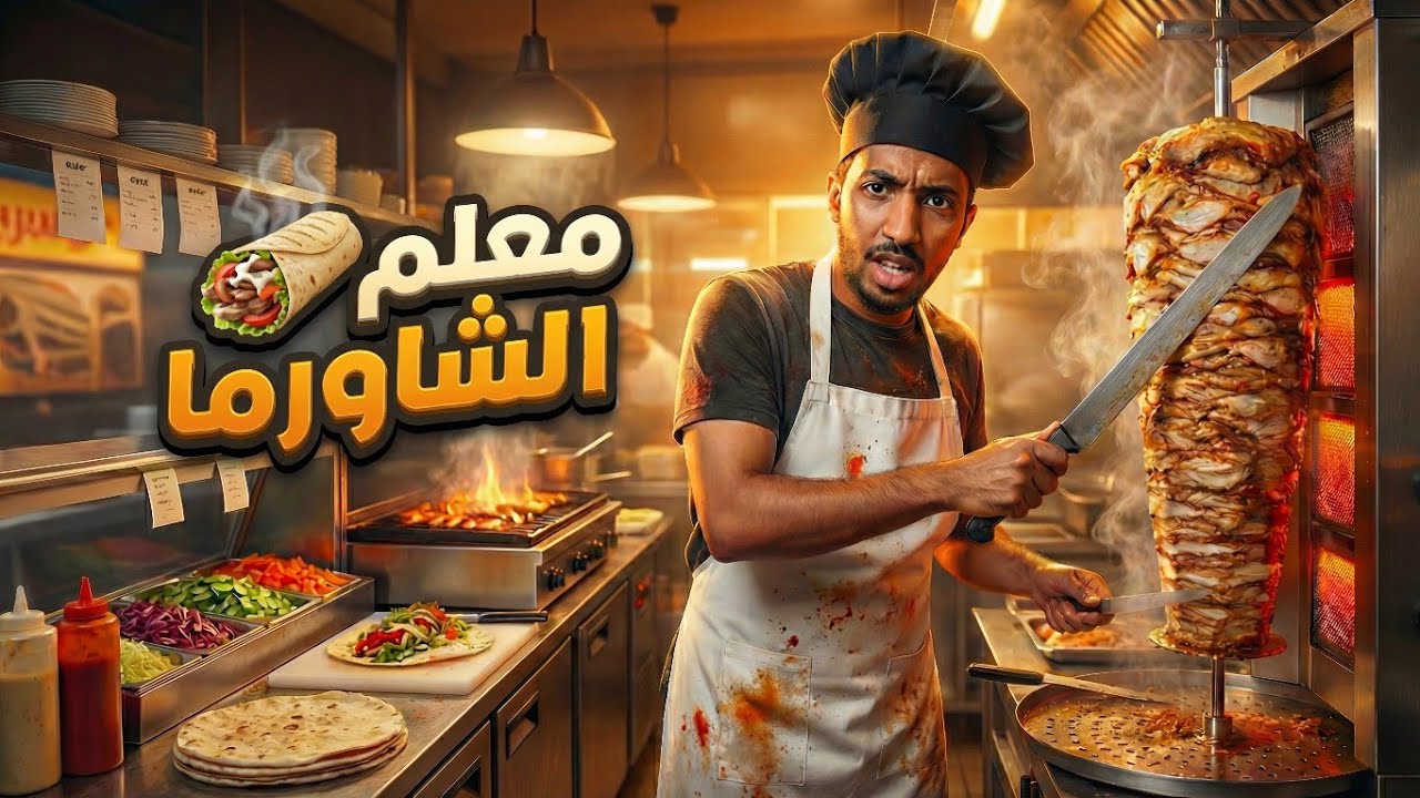 صرت معلم شاورما والوضع خرج عن السيطرة! 😂 | Wrap House Simulator