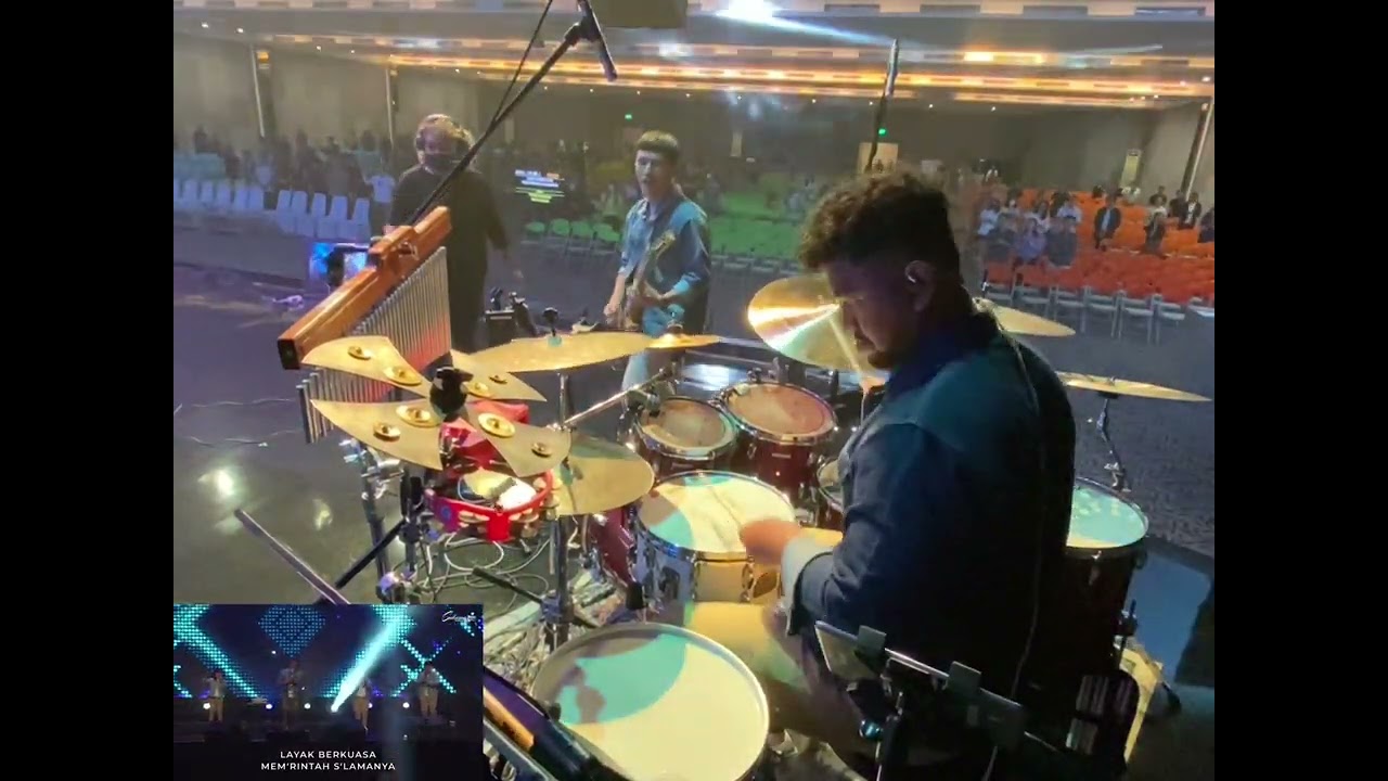Ajaib Kau Tuhan -JPCC Worship 150Bpm -Live DrumCam. Sunday Service GBI SUKAWARNA