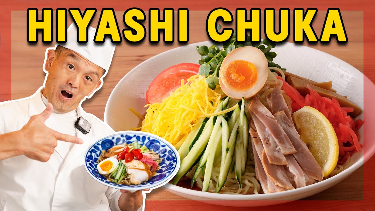 How to Make RAMEN at Home in Summer! | Hiyashi Chuka Recipe [NEW KITCHEN TOUR]