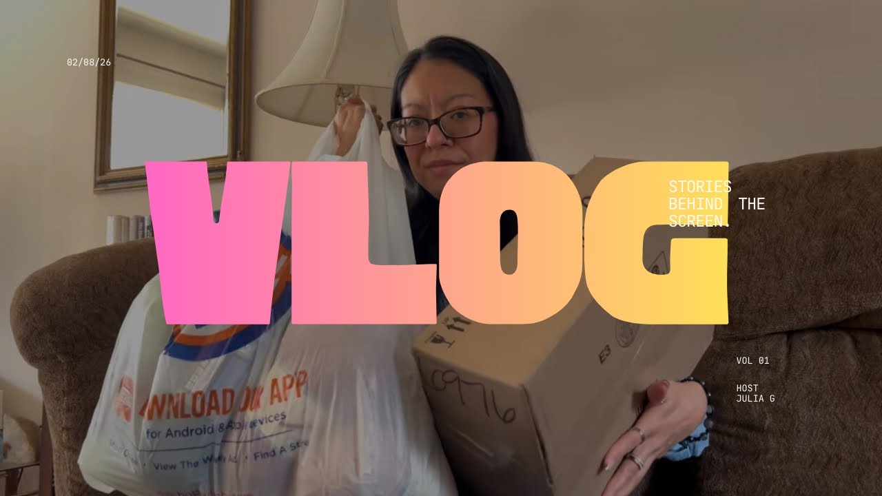 Weekly Vlog | Yarn Haul | Crocheting cardigan