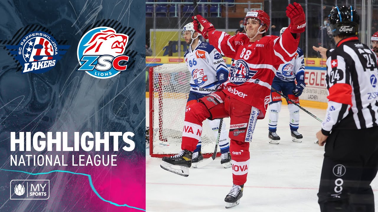SCRJ Lakers vs. ZSC 6:5 – Highlights National League