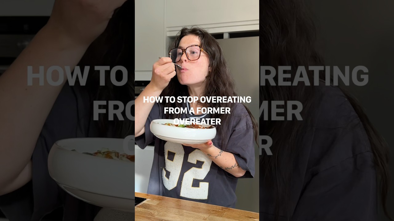 how i stopped overeating (4 steps) 🫂💕