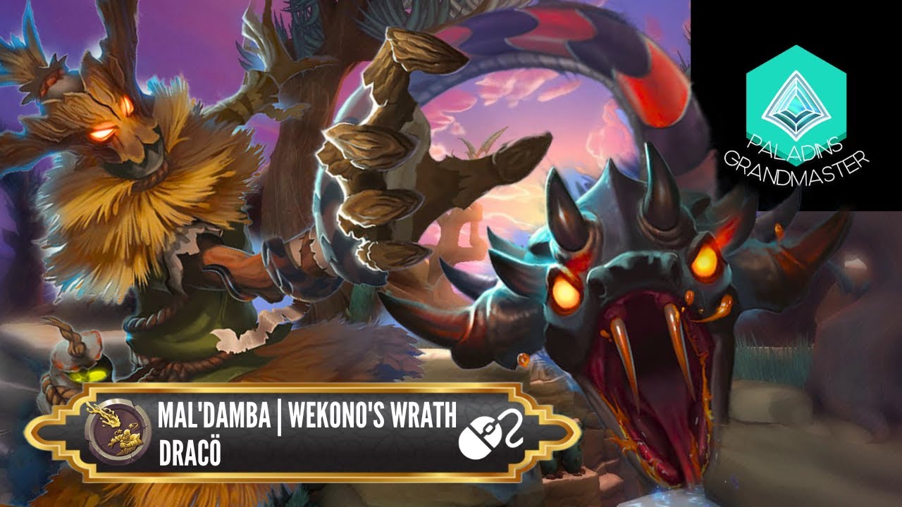 Hybrid Mal'Damba : Infinite Stun to Carry (Dracö) Paladins Grandmaster