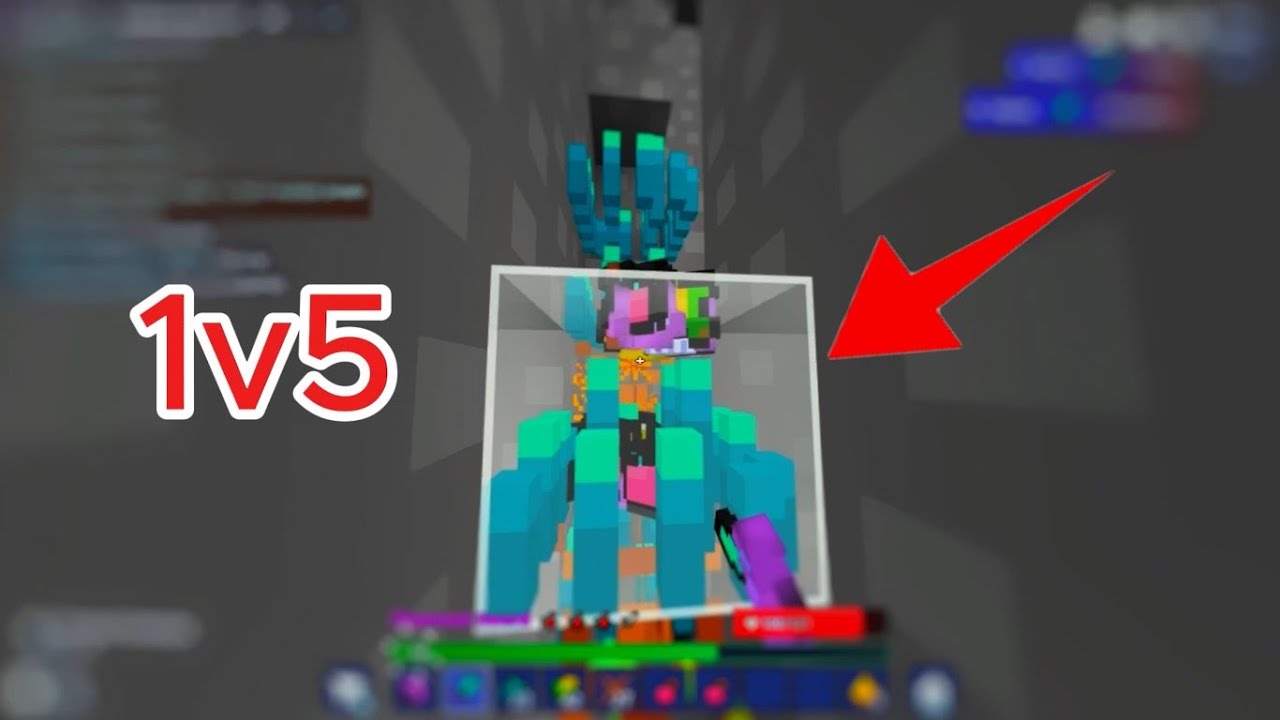 Bloxd.io Survival  Hole pvp 1v5 with hackers || I killed all the hackers in lobby 69🔥🔥