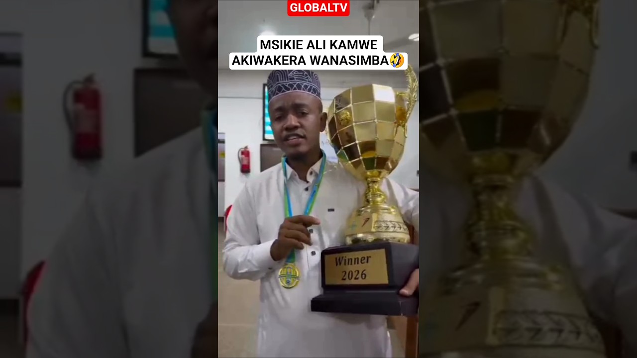 MSIKIE ALI KAMWE AKIWAKERA WANASIMBA🤣 