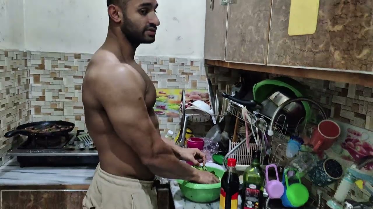 Dinner Recipe to get lean look 🥦🥬💪#fatburningsecrets #dietplan #bodybuildingmotivation #howtogetabs 