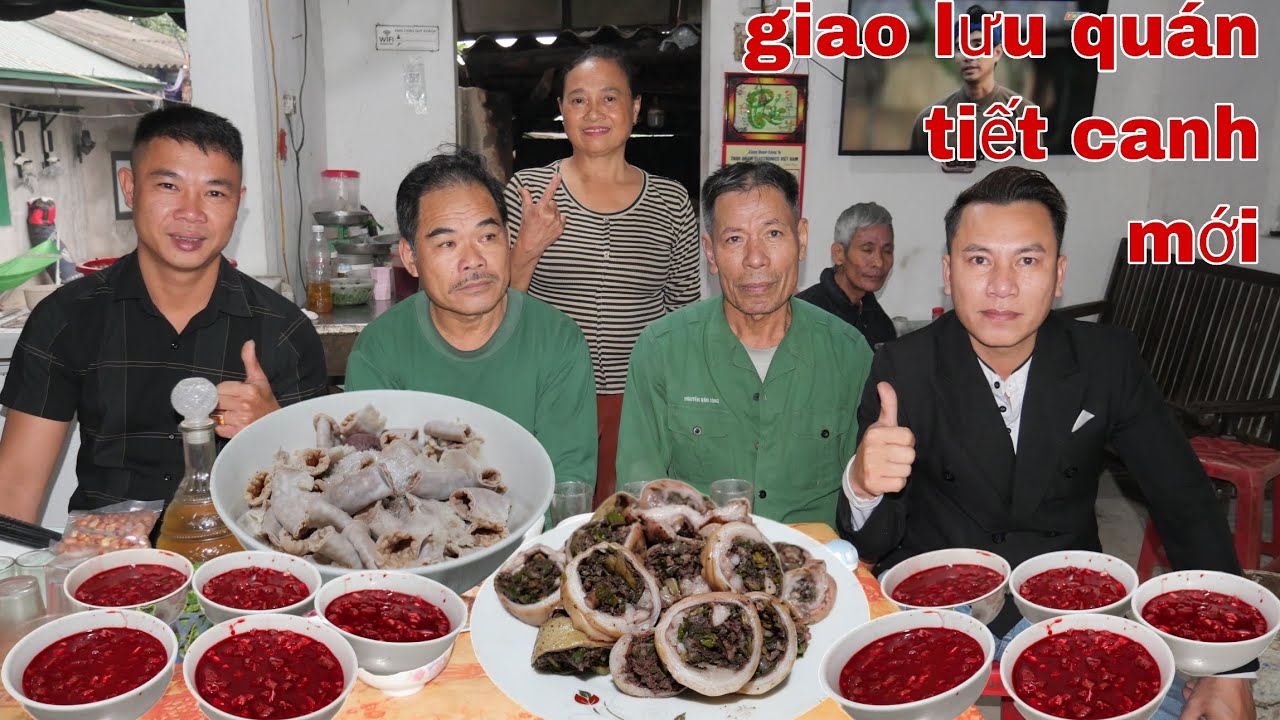 Thánh ăn tiết canh Sài Gòn về giao lưu quán tiết canh bà tươi sắn lê toàn food