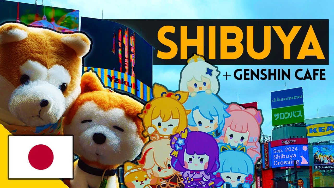 🐕&zwj;🦺 INCYDENT W SHIBUYA (Scramble Crossing, Genshin Cafe, Harajuku)