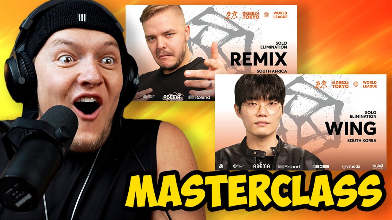 CHEZAME Reacts | WING 🇰🇷 & REMIX 🇿🇦 | GBB 2024 | Solo Elimination
