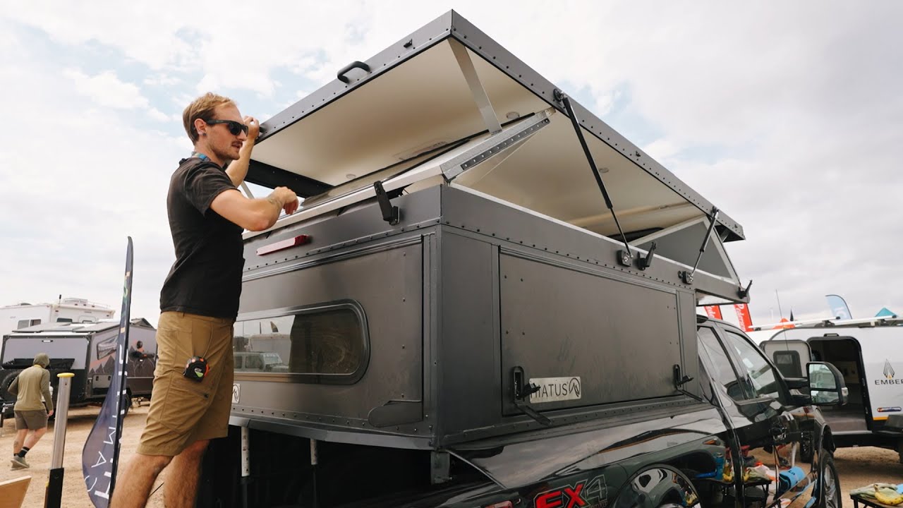 Hardsided Popup Canopy Truck Camper - Hiatus Campers